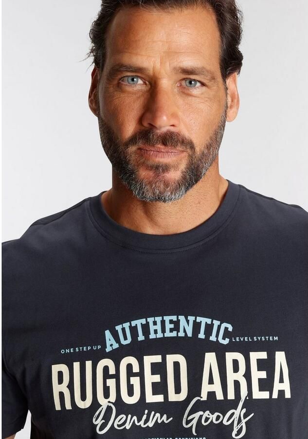 Man's World T-shirt Korte mouwen regular fit met print ronde hals - Foto 7