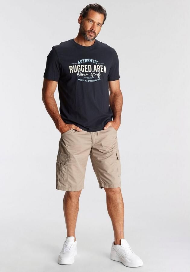 Man's World T-shirt Korte mouwen regular fit met print ronde hals - Foto 6