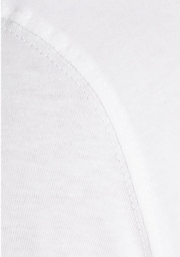 Man's World T-shirt Nieuwe kleuren! Korte mouw effen kleur ronde hals van katoen(3-delig Set van 3) - Foto 3