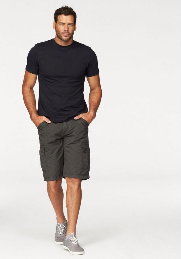 Man's World Cargobermuda ook in grote maten - Foto 5