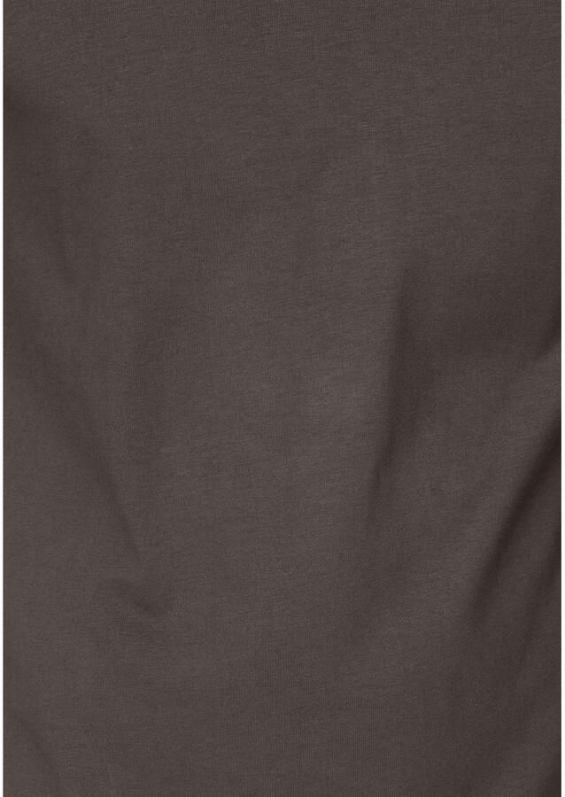 Man's World T-shirt Nieuwe kleuren! Korte mouw effen kleur ronde hals van katoen(3-delig Set van 3) - Foto 3