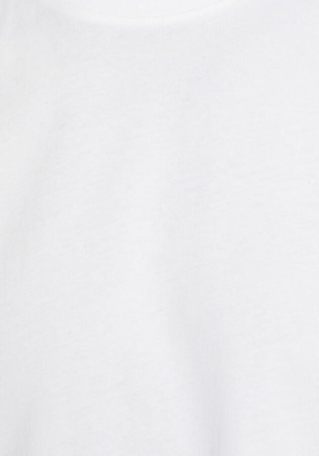 Man's World T-shirt Nieuwe kleuren! Korte mouw effen kleur ronde hals van katoen(3-delig Set van 3) - Foto 7