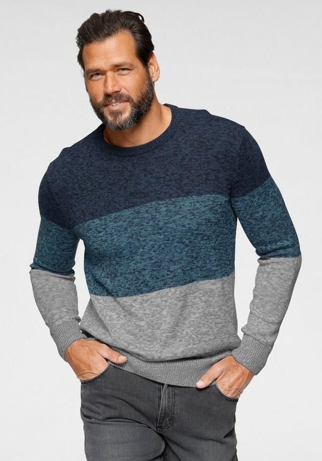 Man's World Trui met ronde hals Tot XL - Foto 5