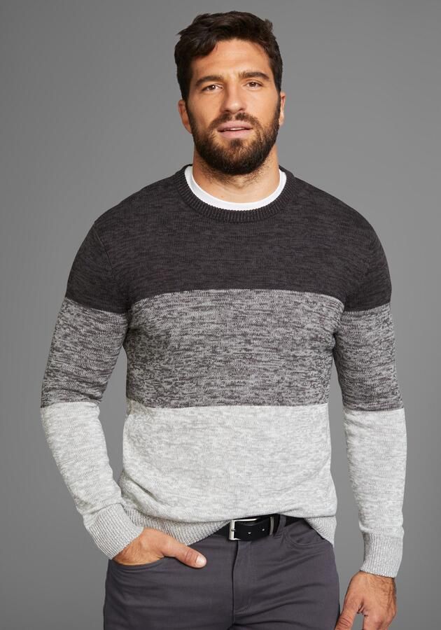 Man's World Trui met ronde hals Tot XL - Foto 7