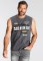Man's World Muscle-shirt zonder mouwen bedrukt ronde hals van katoen - Thumbnail 1