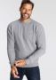 Man's World Sweatshirt Lange mouwen basic-stijl effen ronde hals - Thumbnail 1