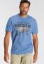 Man's World T-shirt Korte mouwen bedrukt ronde hals van rekbare jersey stof - Thumbnail 1