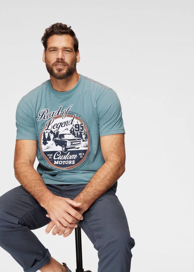 Man's World T-shirt met motiefprint