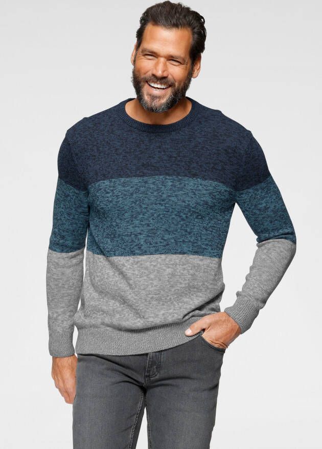 Man's World Trui met ronde hals Tot XL