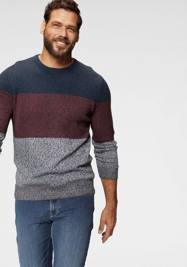 Man's World Trui met ronde hals Tot XL