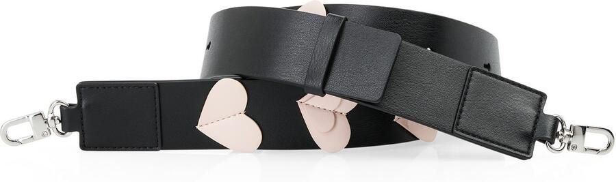 Marc Cain Minibag Heartbreaker telefoontas portemonnee crossbody tas met afneembare schouderriem - Foto 5