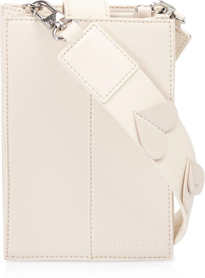 Marc Cain Minibag Heartbreaker telefoontas portemonnee crossbody tas met afneembare schouderriem - Foto 6