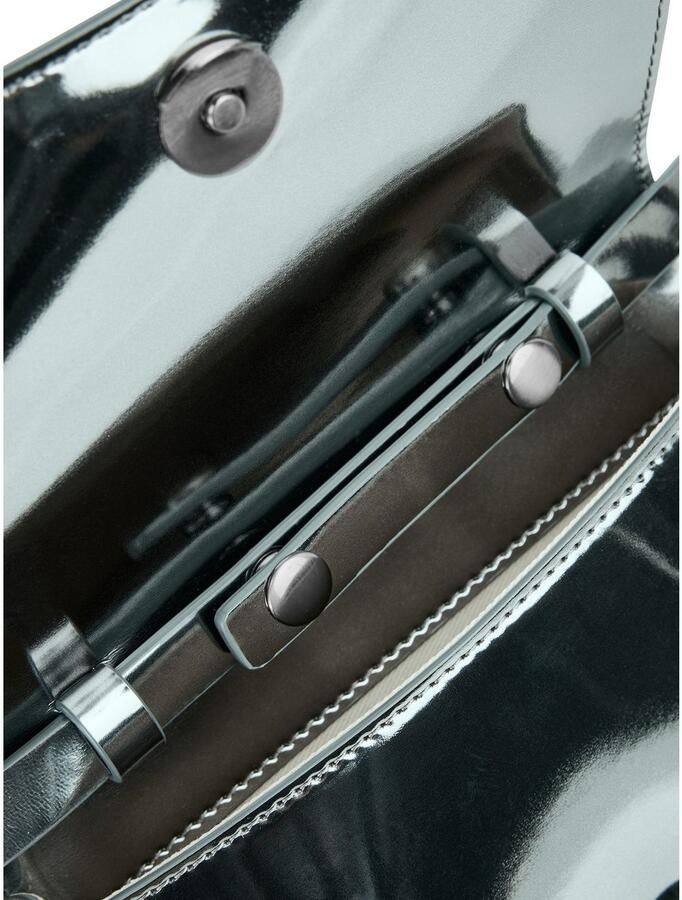 Marc Cain Minibag Noble Neutrals schoudertas crossbody tas mini bag in metallic-look - Foto 2