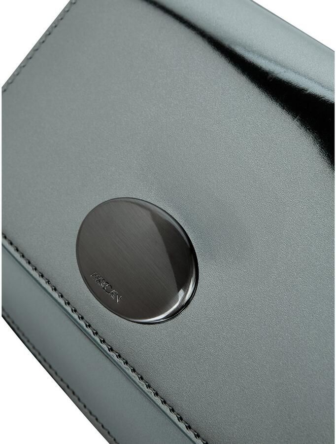 Marc Cain Minibag Noble Neutrals schoudertas crossbody tas mini bag in metallic-look - Foto 3