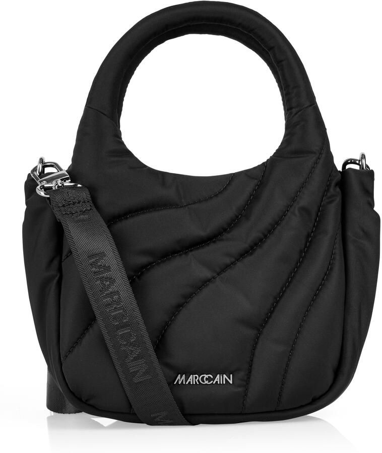 Marc Cain Minibag Sports Ski is the Limit Handtas schoudertas met sierstiksels - Foto 6