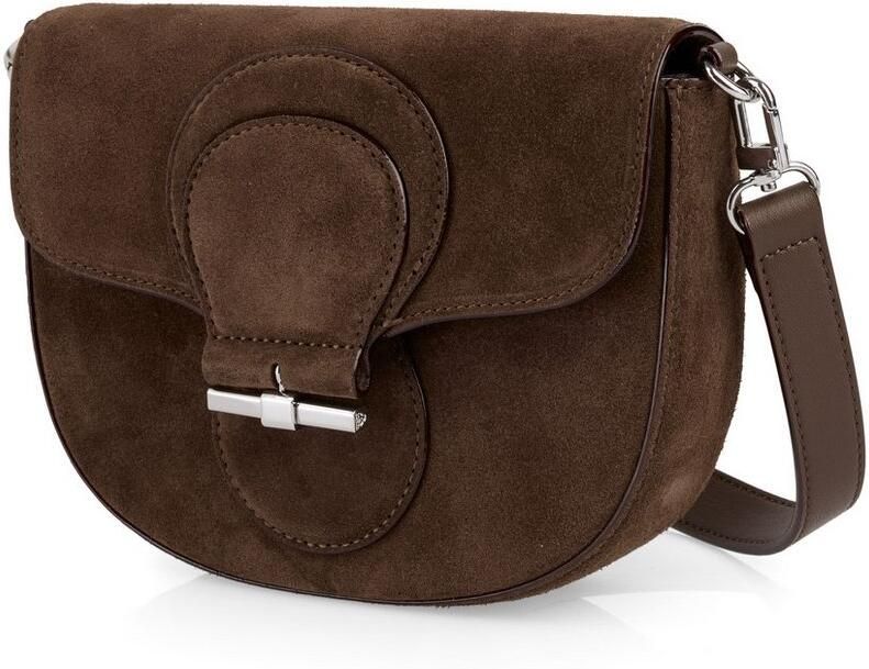 Marc Cain Schoudertas Collections Mystic Plumage Saddlebag schoudertas met afneembare verstelbare schouderriem - Foto 4