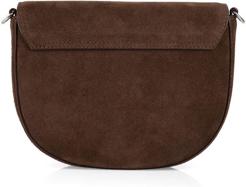 Marc Cain Schoudertas Collections Mystic Plumage Saddlebag schoudertas met afneembare verstelbare schouderriem - Foto 5