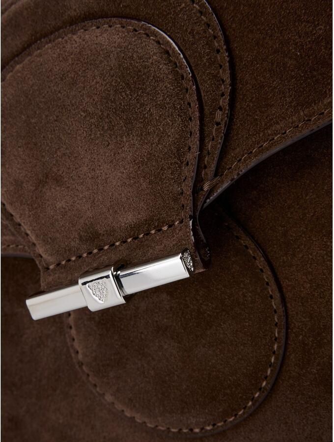 Marc Cain Schoudertas Collections Mystic Plumage Saddlebag schoudertas met afneembare verstelbare schouderriem - Foto 2