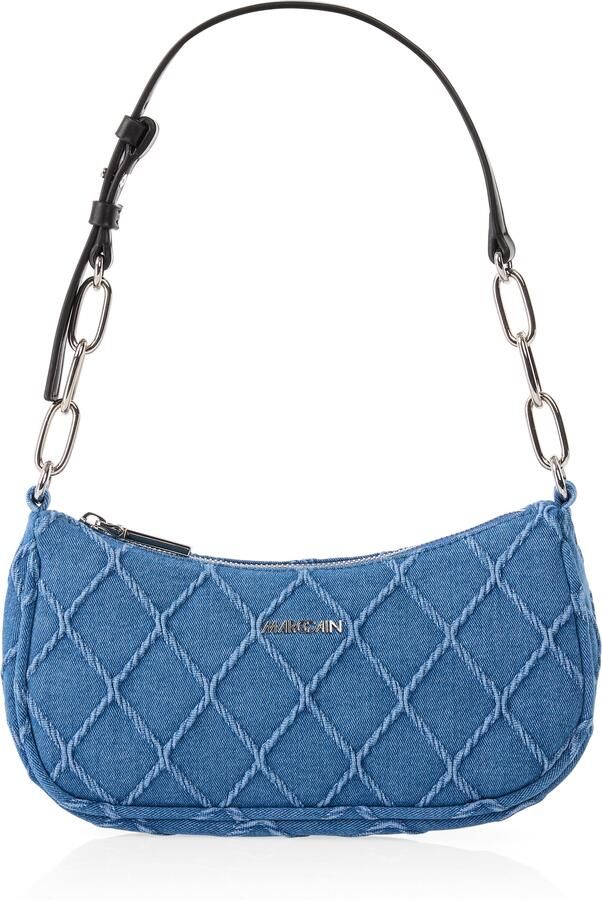 Marc Cain Schoudertas Sports Logo ia Handtas avondtas met modieuze sierstiksels en glitter - Foto 6