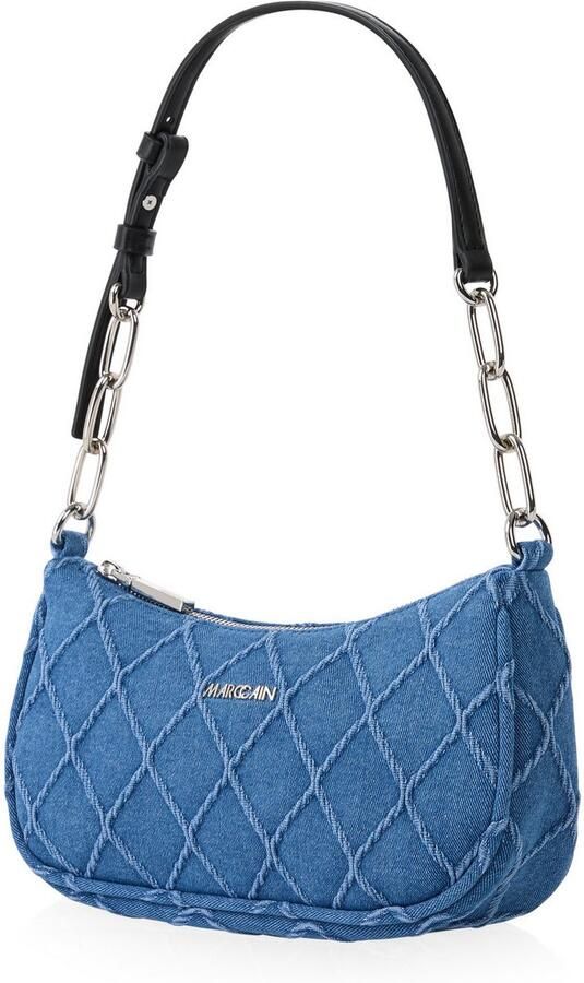 Marc Cain Schoudertas Sports Logo ia Handtas avondtas met modieuze sierstiksels en glitter - Foto 4