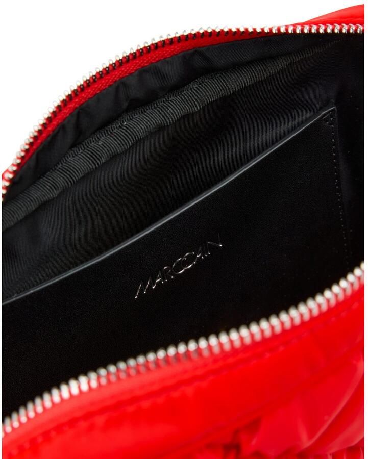 Marc Cain Schoudertas Sports Ski is the Limit Schoudertas Mini Bag met doorgestikt patroon