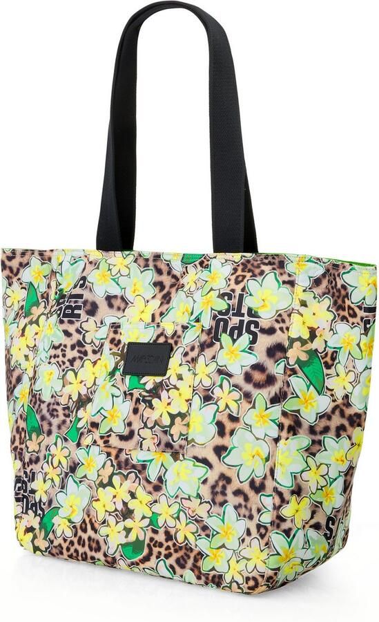 Marc Cain Shopper Happy Classics schoudertas sporttas met opvallende print - Foto 4