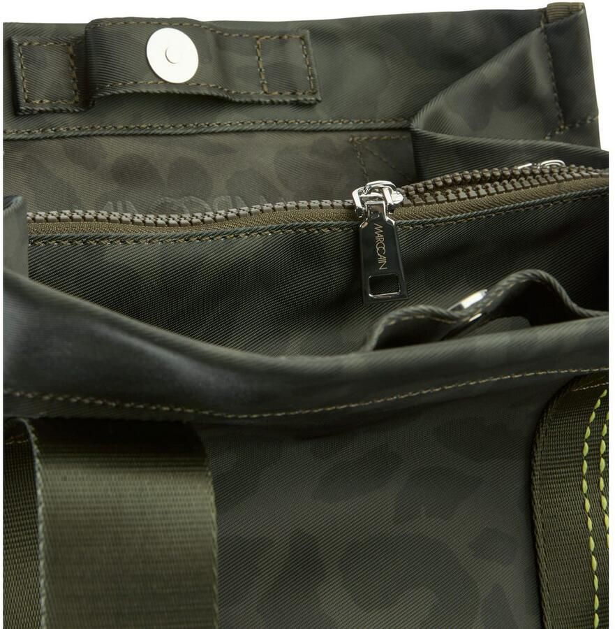 Marc Cain Shopper Sports Leo Hike Schoudertas hobo bag met leo-motief