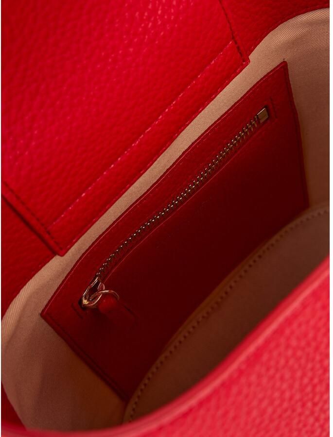 Marc Cain Tas Collections Prettied Up Handtas hobo bag met magneetsluiting