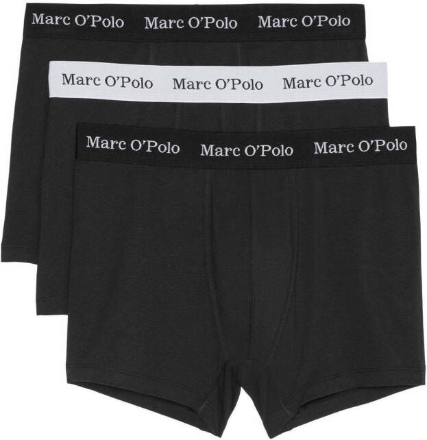 Marc O'Polo Boxershort met elastische band met logo in een set van 3 stuks