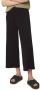Marc O'Polo Culotte Jersey pants straight leg long - Thumbnail 3