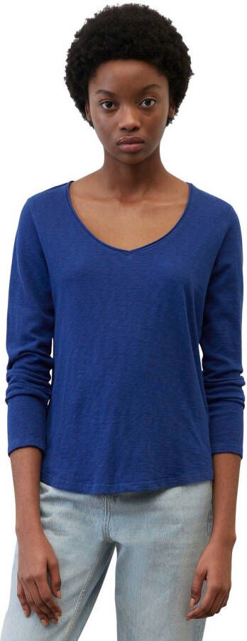 Marc O'Polo DENIM Shirt met lange mouwen en V-hals
