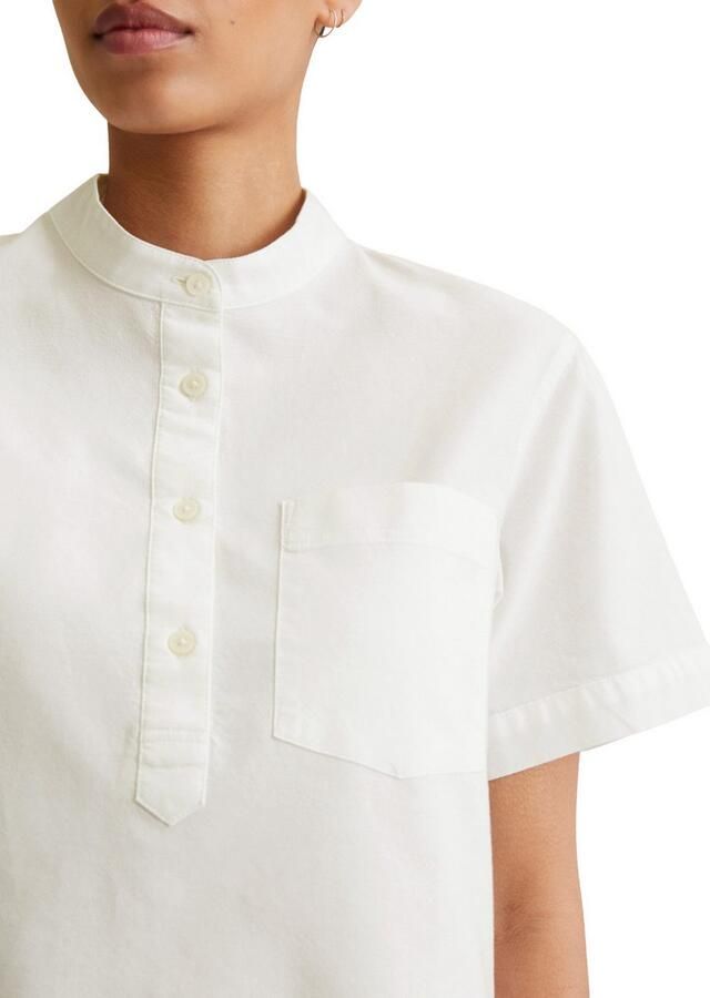 Marc O'Polo DENIM Regular fit overhemdblouse met opstaande kraag