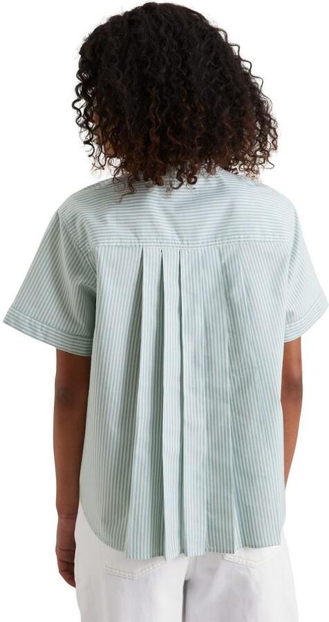 Marc O'Polo DENIM Regular fit overhemdblouse met opstaande kraag - Foto 3