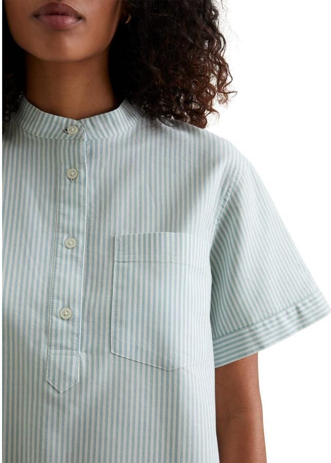 Marc O'Polo DENIM Regular fit overhemdblouse met opstaande kraag