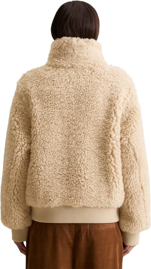 Marc O'Polo DENIM Regular fit jack van teddybont met opstaande kraag - Foto 3