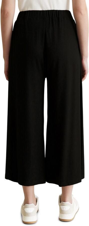 Marc O'Polo DENIM Wide leg stoffen broek met verkort model - Foto 3