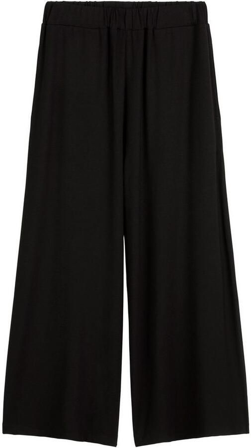 Marc O'Polo DENIM Wide leg stoffen broek met verkort model - Foto 2