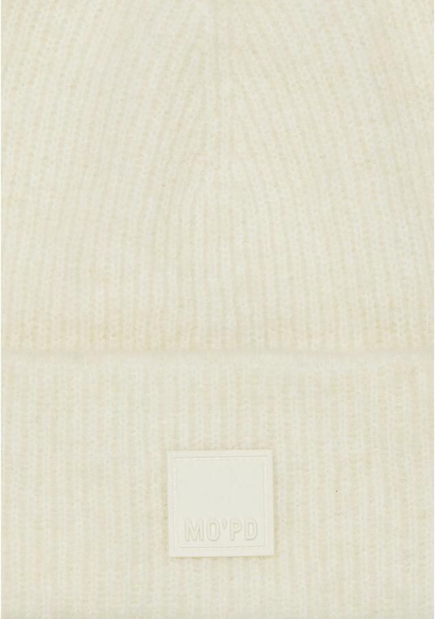 Marc O'Polo DENIM Beanie met labeldetail