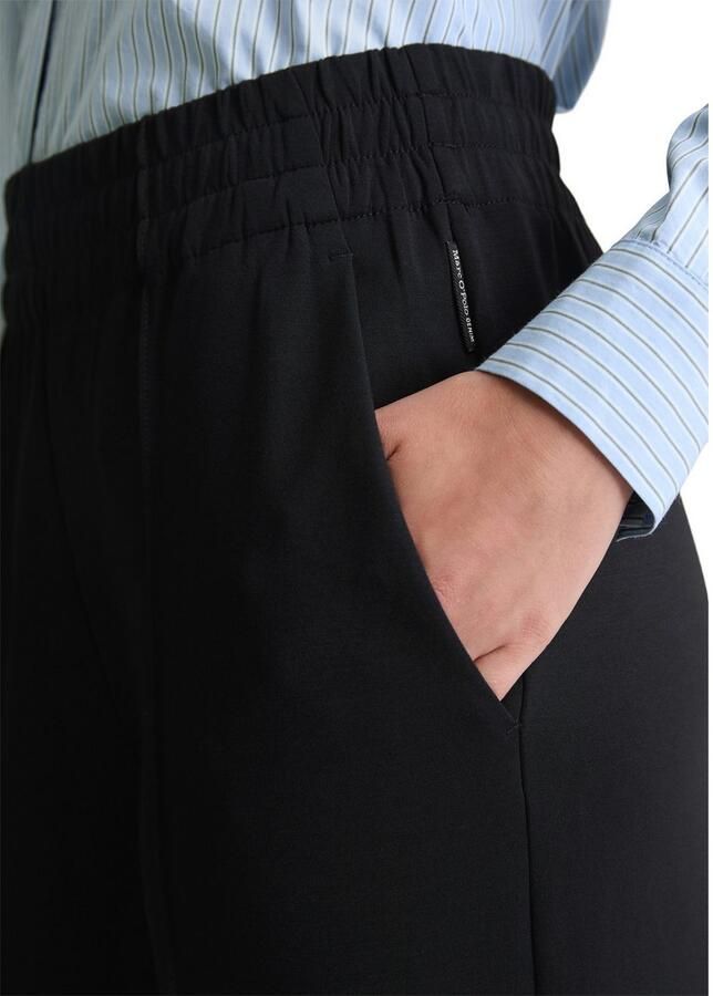Marc O'Polo DENIM Jerseybroek regular fit van vloeiende modal-mix elastische tailleband