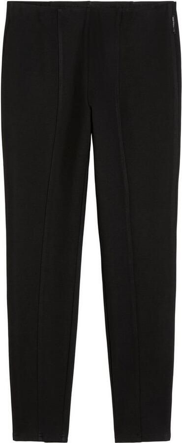 Marc O'Polo DENIM Jerseybroek slim fit van compact interlock naad in persvouw-look - Foto 2