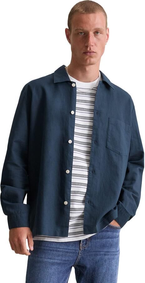 Marc O'Polo DENIM Overhemd met lange mouwen relaxed linnenmix - Foto 5