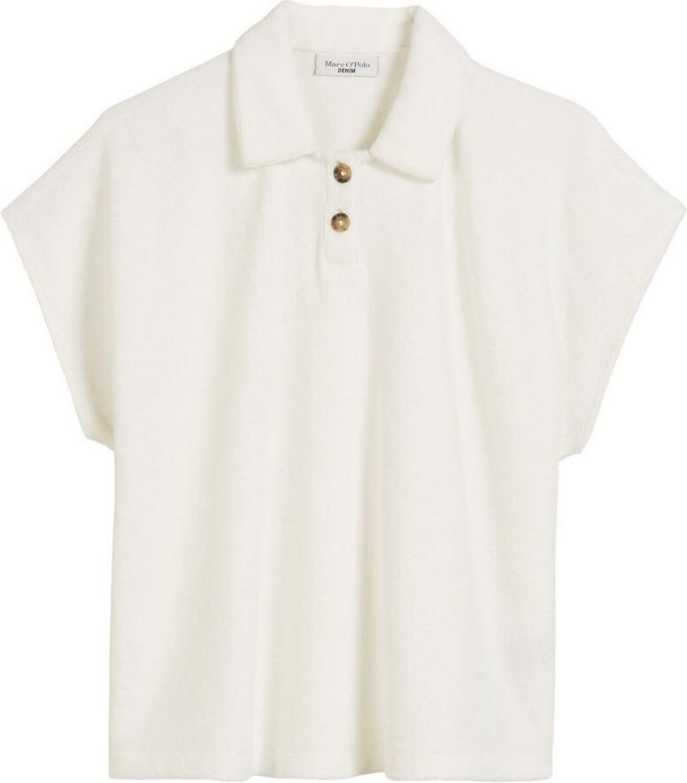 Marc O'Polo DENIM Poloshirt van badstof losjes gesneden