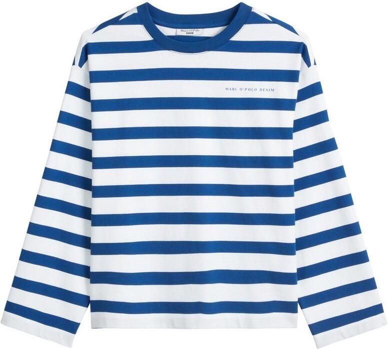 Marc O'Polo DENIM Shirt met lange mouwen gestreept oversized biologisch katoen - Foto 2