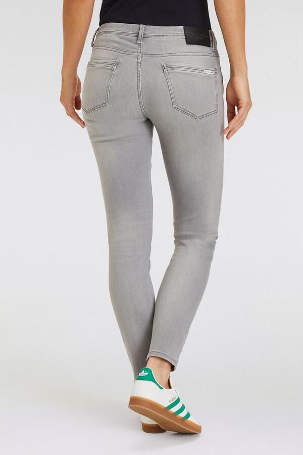 Marc O'Polo DENIM Slim fit mid rise jeans met stretch model 'Alva' - Foto 2