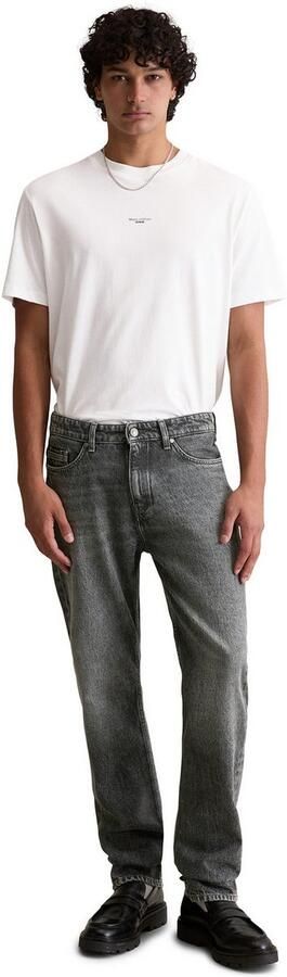 Marc O'Polo DENIM Straight jeans SVERRE met subtiele wassing rechte pijp puur katoen - Foto 4