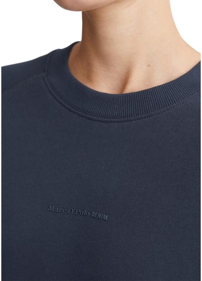Marc O'Polo DENIM Sweatshirt In moderne O-vorm losjes gesneden met raglanmouwen - Foto 2