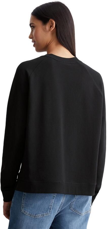 Marc O'Polo DENIM Sweatshirt In moderne O-vorm losjes gesneden met raglanmouwen - Foto 3