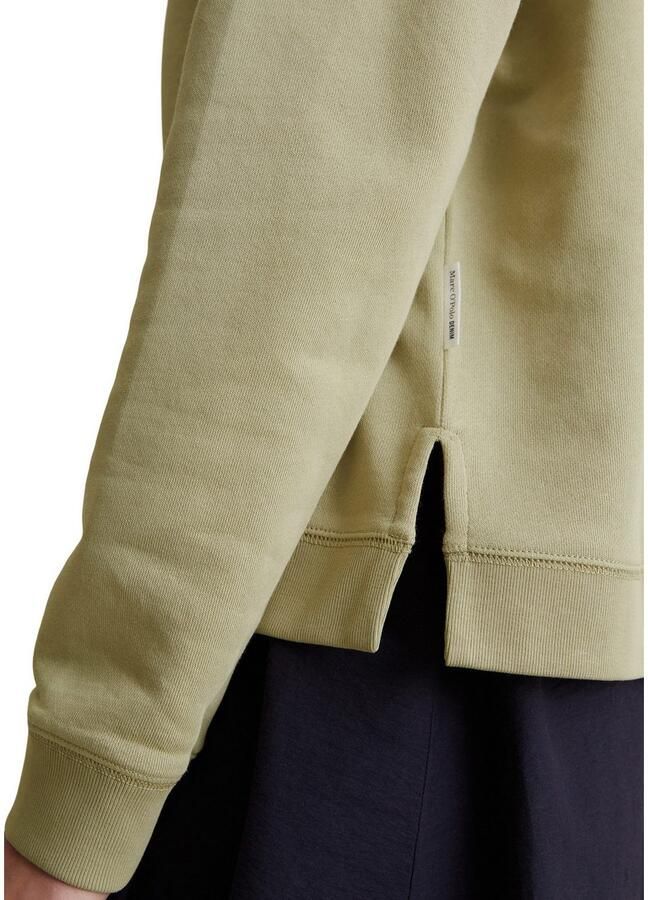 Marc O'Polo DENIM Sweatshirt Rugpand iets langer kleine zijsplitjes relaxed fit - Foto 2