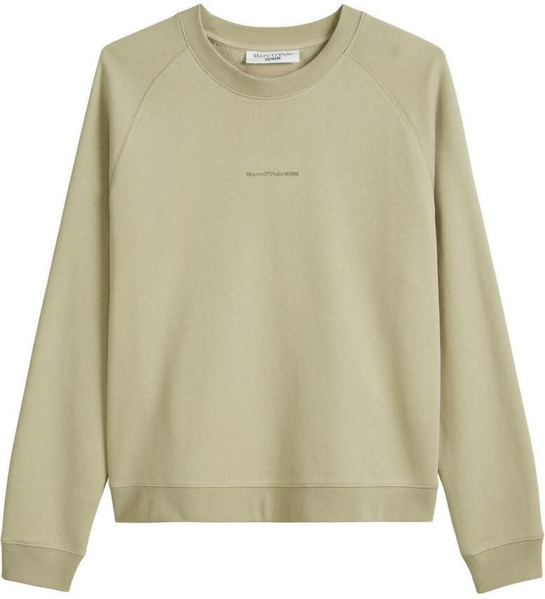 Marc O'Polo DENIM Sweatshirt Rugpand iets langer kleine zijsplitjes relaxed fit