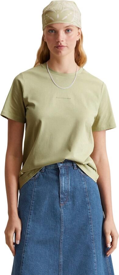 Marc O'Polo DENIM T-shirt Basic kleine merkprint regular fit - Foto 5